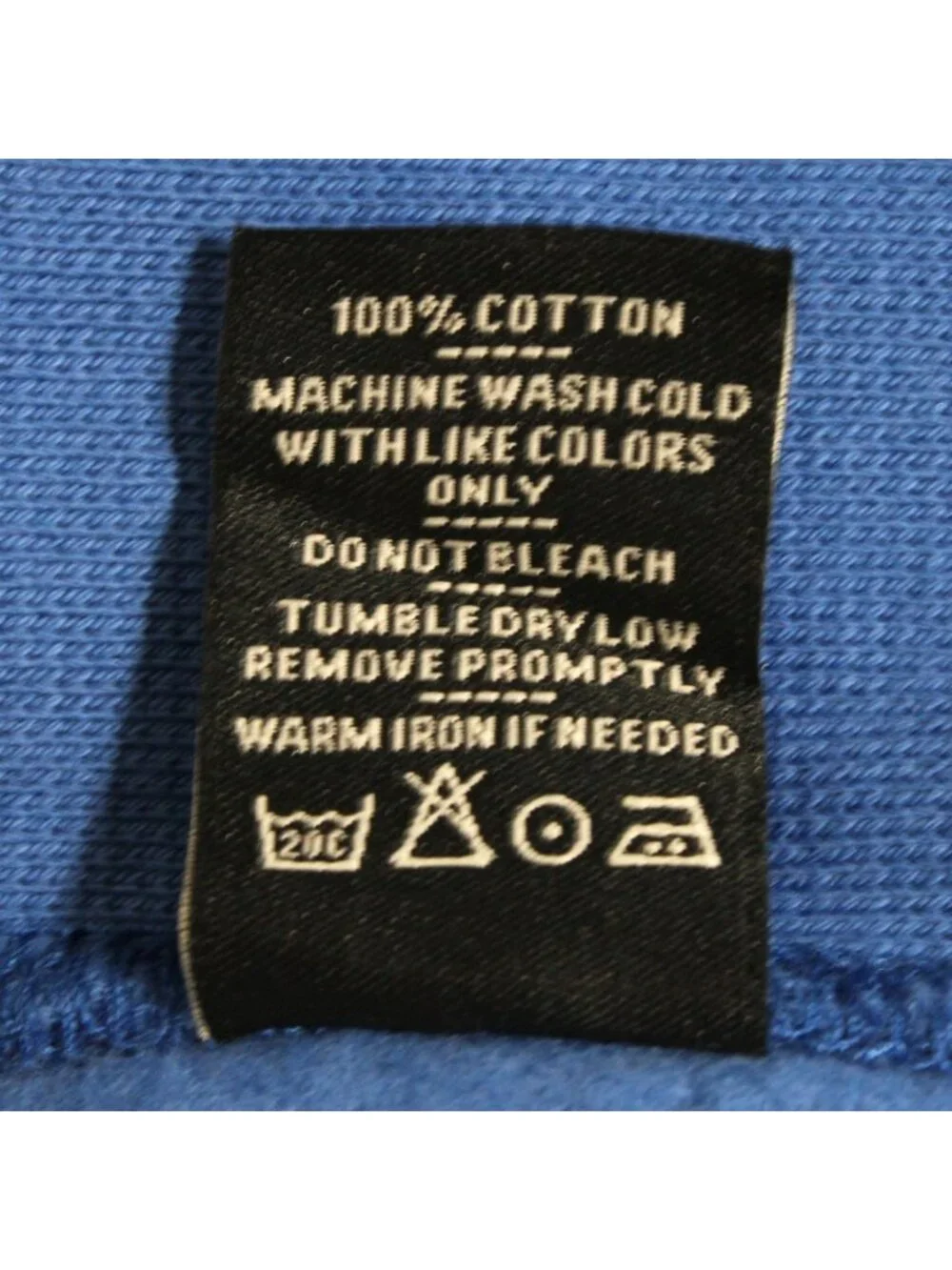 American Giant USA Made Hoodie Unisex Medium Blue Fleece Lined Kangaroo Pocket